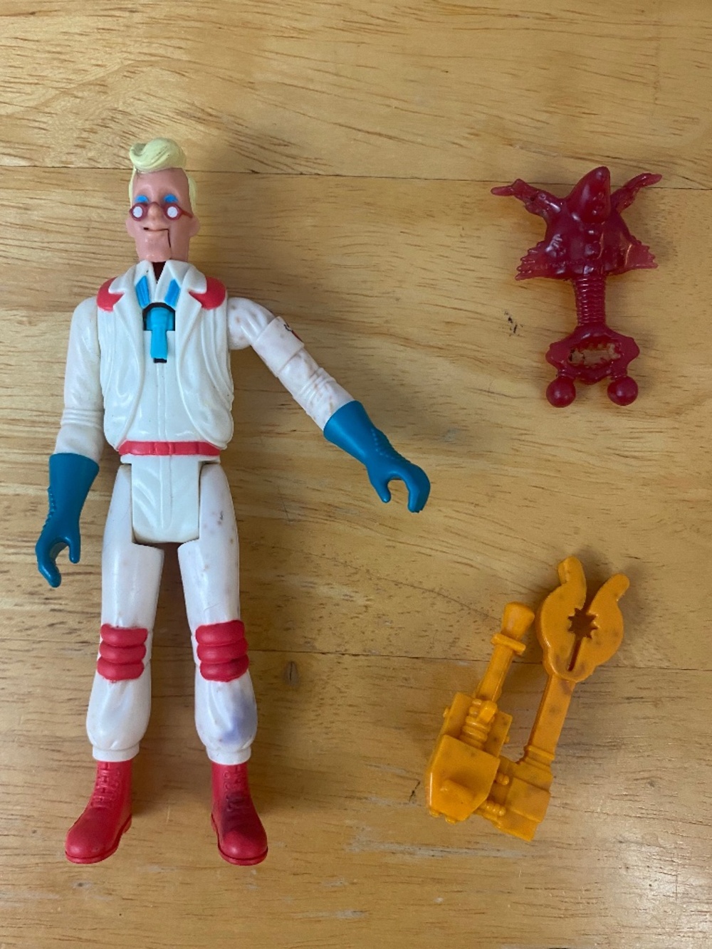 Complete Vintage 1989 Kenner The Real Ghostbusters Super Fright Egon Spengler